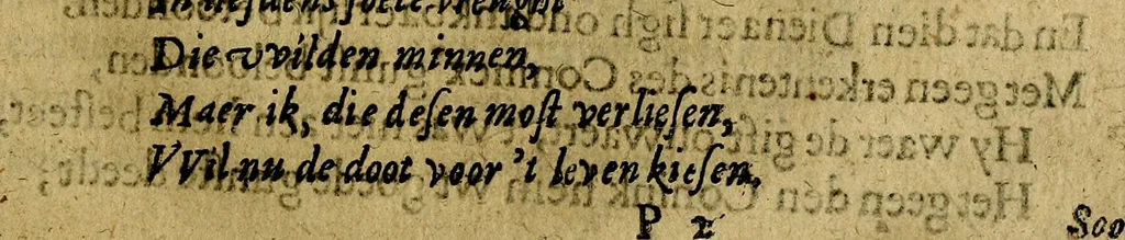 An illustration from Ian Harmensz Kruls. Minne-spiegel ter deughden, 1639, leaf 132