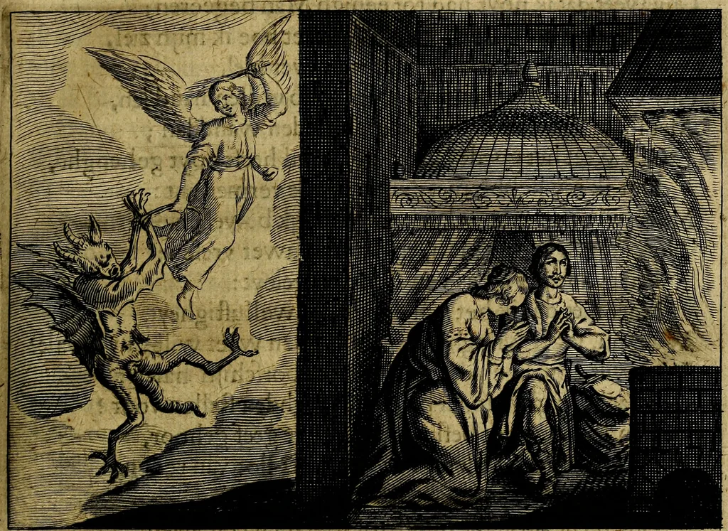 An illustration from Ian Harmensz Kruls. Minne-spiegel ter deughden, 1639, leaf 150