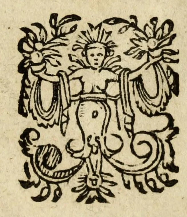 An illustration from Iani Gruteri Pericula, id est, Elegiarum libri IV manium gulielmanorum lib. I : epigrammatum libellus : harmosynes sive ocellorum liber primus, 1587, leaf 201