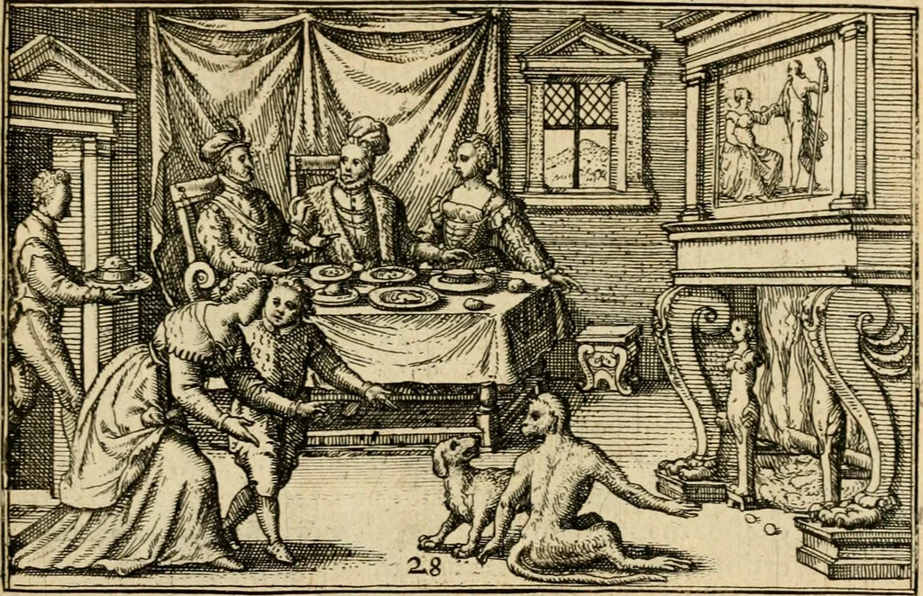 An illustration from Iani Iacobi Boissardi vesvntini Emblematum liber, 1593, leaf 82