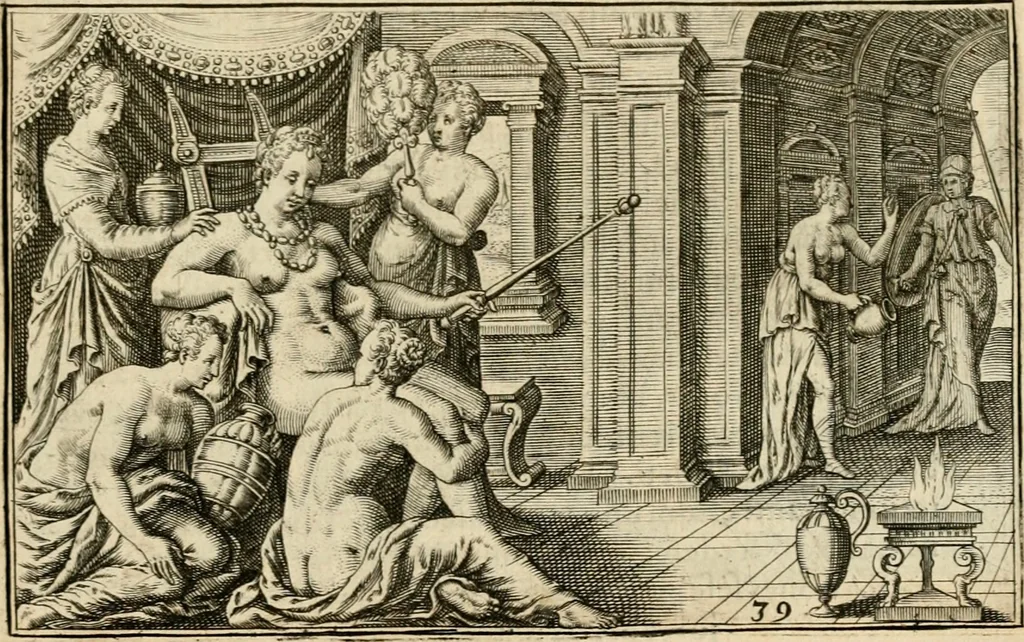 An illustration from Iani Iacobi Boissardi vesvntini Emblematum liber, 1593, leaf 98