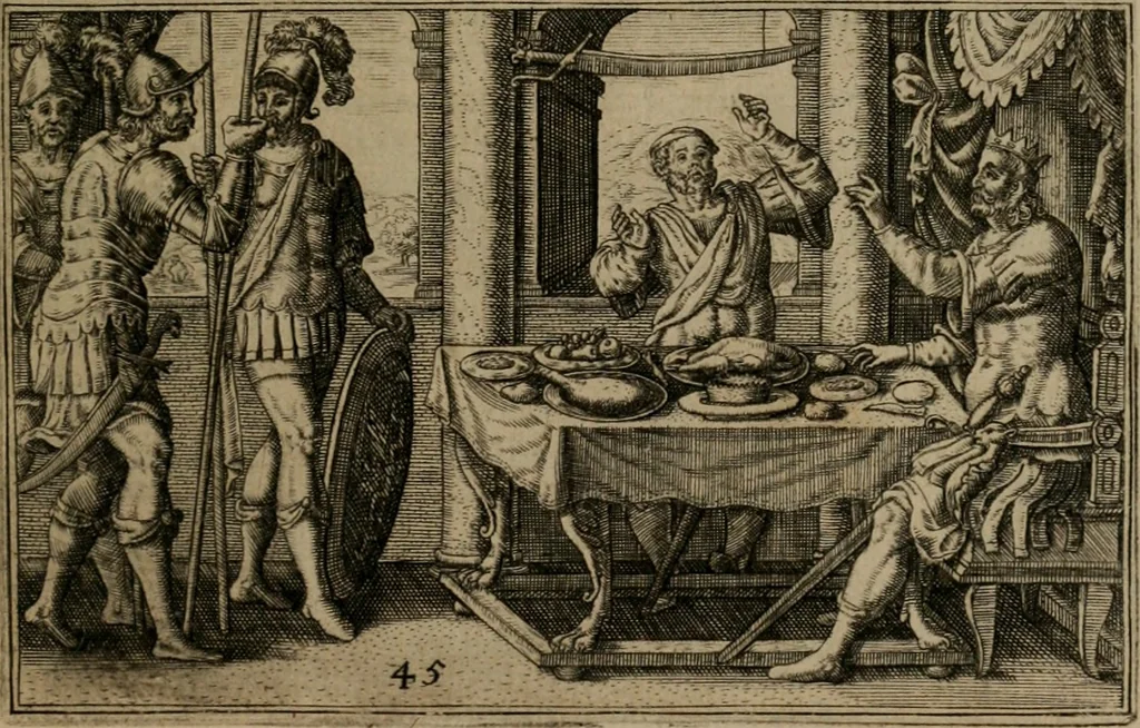 An illustration from Iani Iacobi Boissardi Vesuntini Emblematum liber, 1593, leaf 114