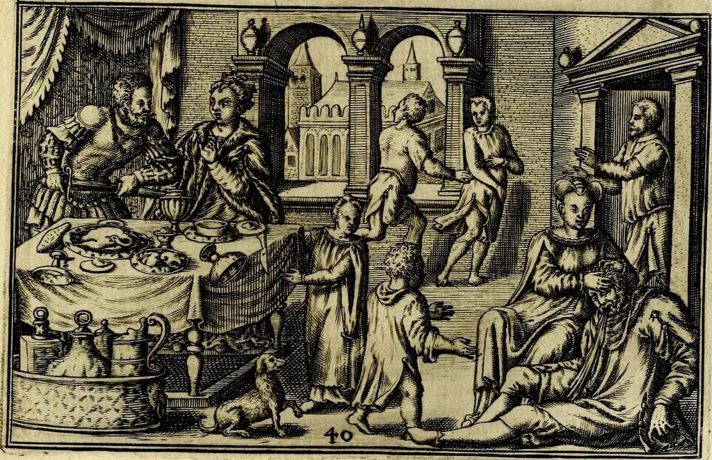 An illustration from Iani Iacobi Boissardi Vesvntini emblematum liber. Ipsa emblemata ab auctore delineata: a Theodoro de Bry sculpta & nunc recens in lucem edita, 1593, leaf 102