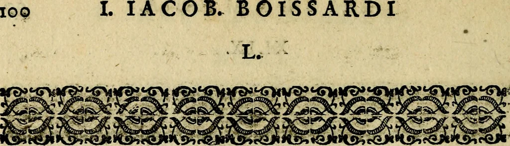 An illustration from Iani Iacobi Boissardi Vesvntini emblematum liber. Ipsa emblemata ab auctore delineata: a Theodoro de Bry sculpta & nunc recens in lucem edita, 1593, leaf 121