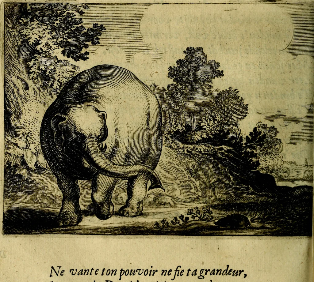 An illustration from Ian vander Veens zinne-beelden, oft Adams appel. Verciert met seer aerdige const-plaeten mesgagers syne oude ende nieuwe ongemeene bruydt-lofs ende zege-zangen..., 1642, leaf 235