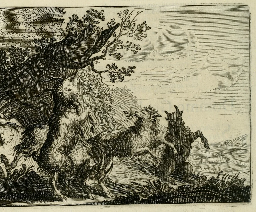 An illustration from Ian vander Veens Zinne-beelden, oft Adams appel : verciert met seer aerdige const-plaeten ; mitsgaders syne oude ende nieuwe ongemeene bruydt-lofs ende zege-zangen, 1642, leaf 92