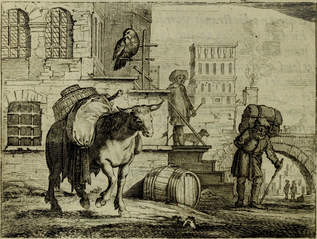 An illustration from Ian van der Veens Zinne-beelden oft Adams appel, 1642, leaf 223