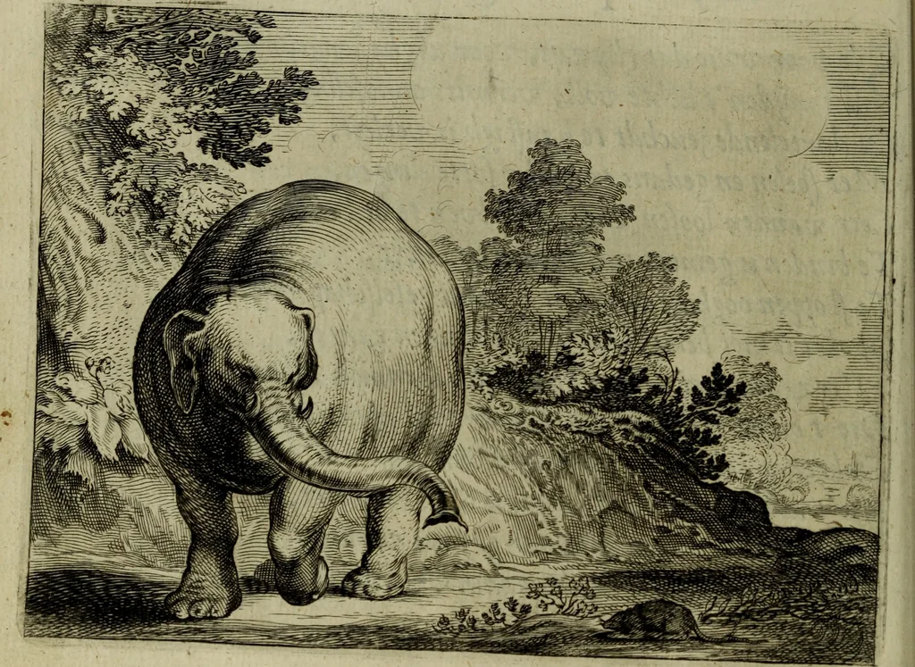 An illustration from Ian van der Veens Zinne-beelden oft Adams appel, 1642, leaf 235