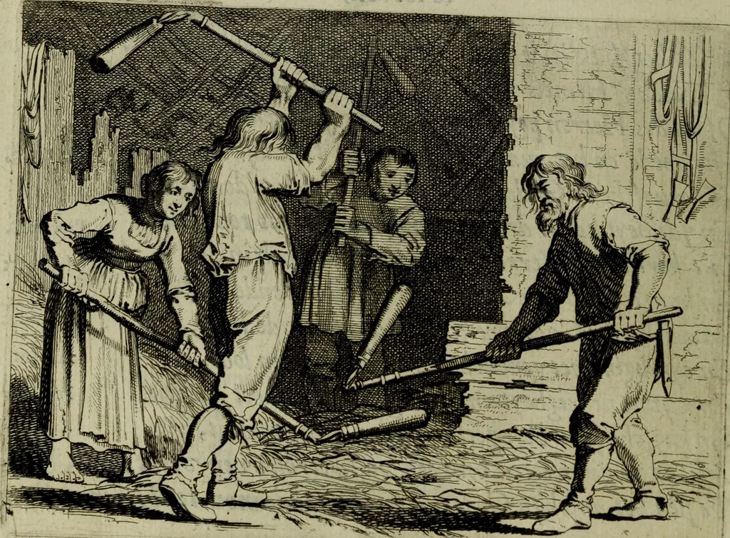 An illustration from Ian van der Veens Zinne-beelden oft Adams appel, 1642, leaf 277