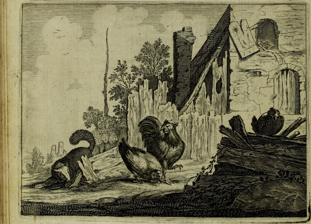 An illustration from Ian van der Veens Zinne-beelden oft Adams appel, 1642, leaf 65