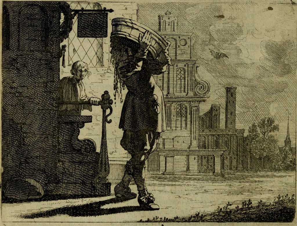 An illustration from Ian van der Veens Zinne-beelden oft Adams appel, 1642, leaf 93