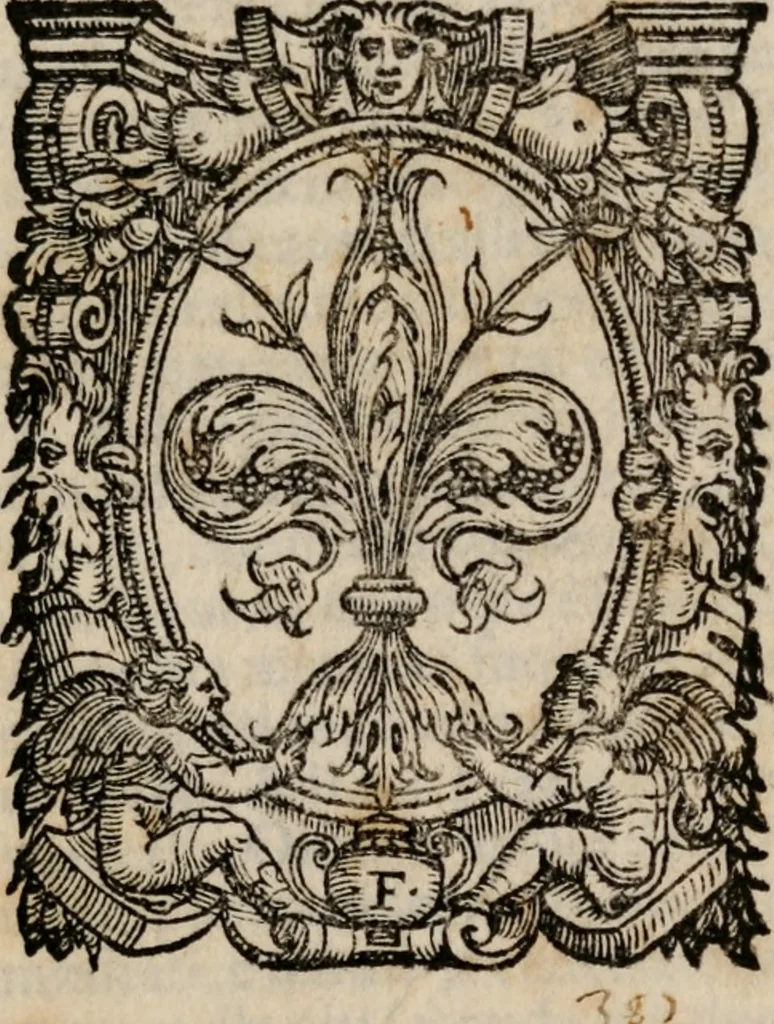 An illustration from I Bernardi, comedia di M. Francesco d'Ambra .., 1564, leaf 4