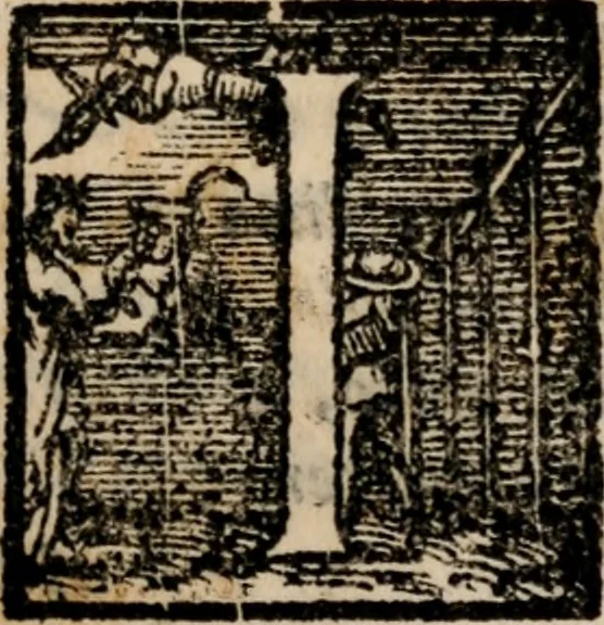 An illustration from I Bernardi, comedia di M. Francesco d'Ambra .., 1564, leaf 78