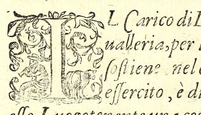 An illustration from I carichi militari, 1610, leaf 250