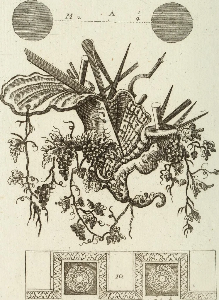An illustration from I cinque ordini di architettura di Andrea Palladio : esposti per un' esatta istruzione di chi ama e coltiva questa bella utilissima arte, 1800, leaf 57
