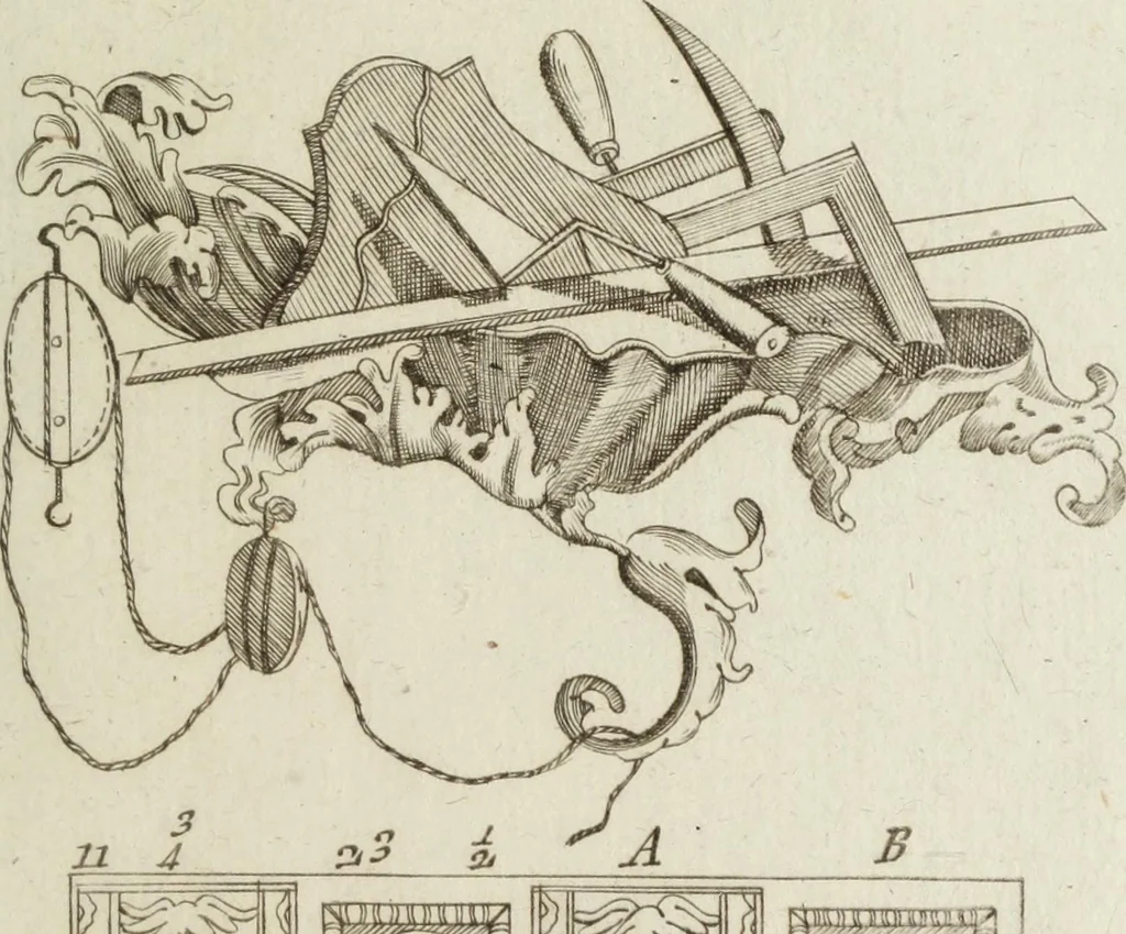An illustration from I cinque ordini di architettura di Andrea Palladio : esposti per un' esatta istruzione di chi ama e coltiva questa bella utilissima arte, 1800, leaf 66