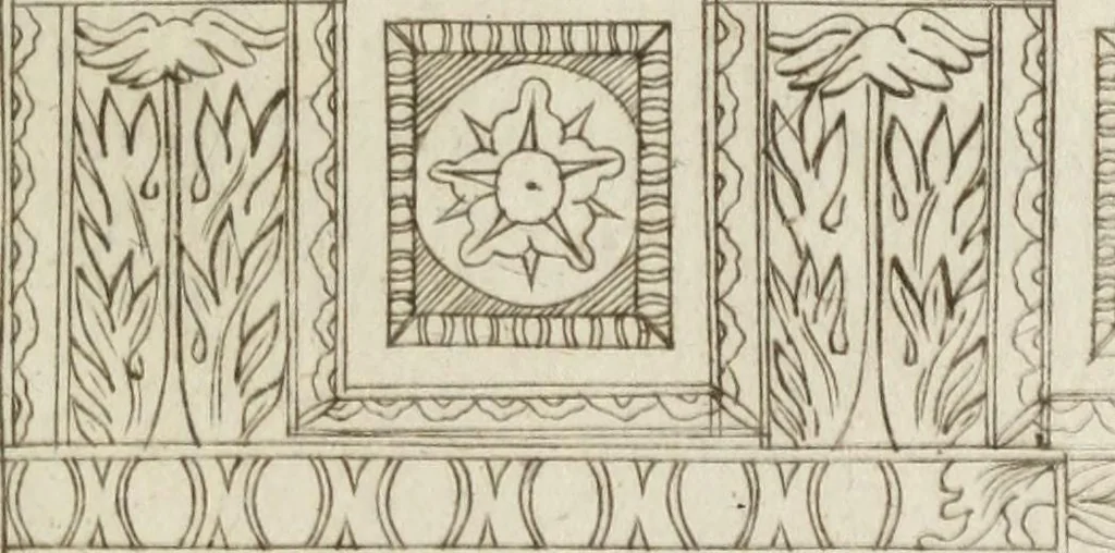 An illustration from I cinque ordini di architettura di Andrea Palladio : esposti per un' esatta istruzione di chi ama e coltiva questa bella utilissima arte, 1800, leaf 66