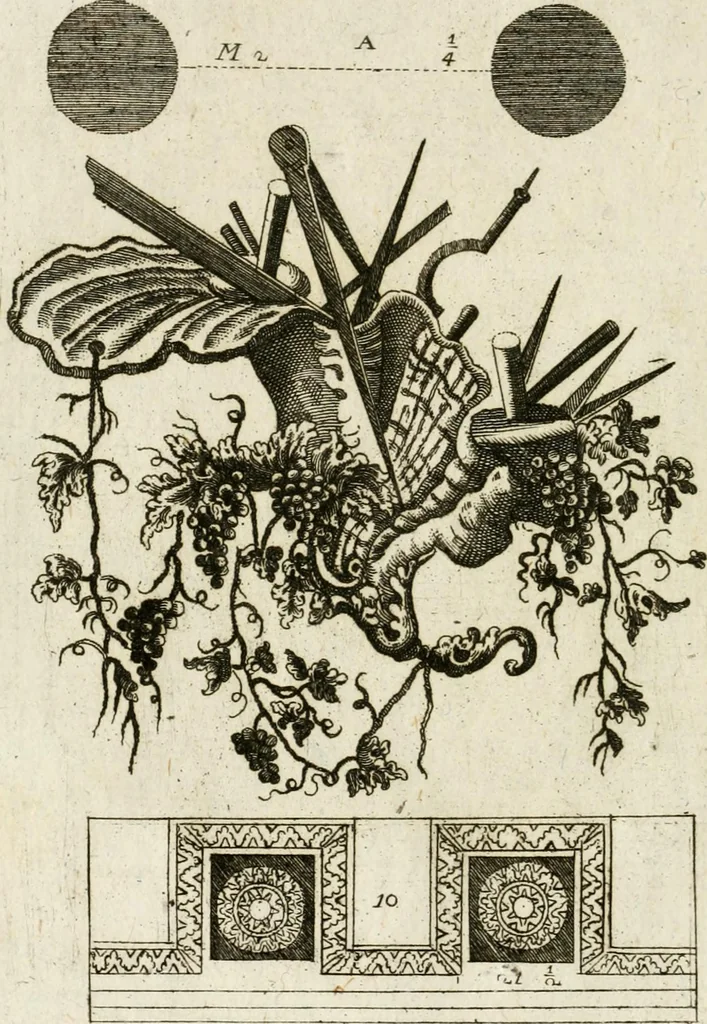 An illustration from I cinque ordini di architettura di Andrea Palladio : esposti per un' esatta istruzione di chi ama e coltiva questa bella utilissima arte, 1800, leaf 45