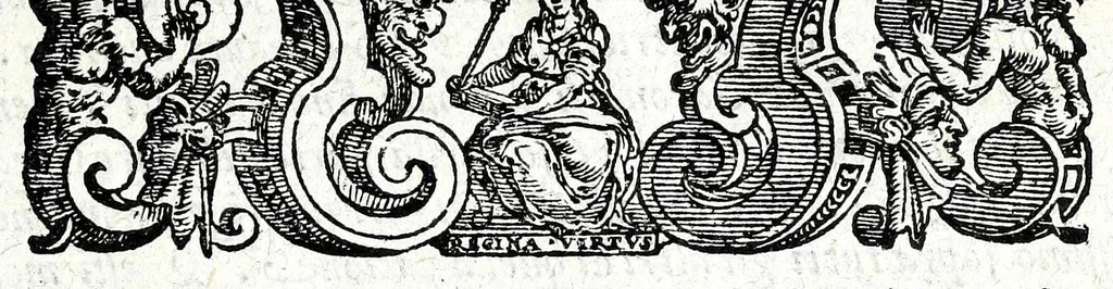 An illustration from I commentari di C. Givlio Cesare : con le figvre in rame de gli alloggiamenti, de' fatti d'arme, delle circonuallationi delle città, & di molte altre cose notabili descritte in essi, 1598, leaf 57