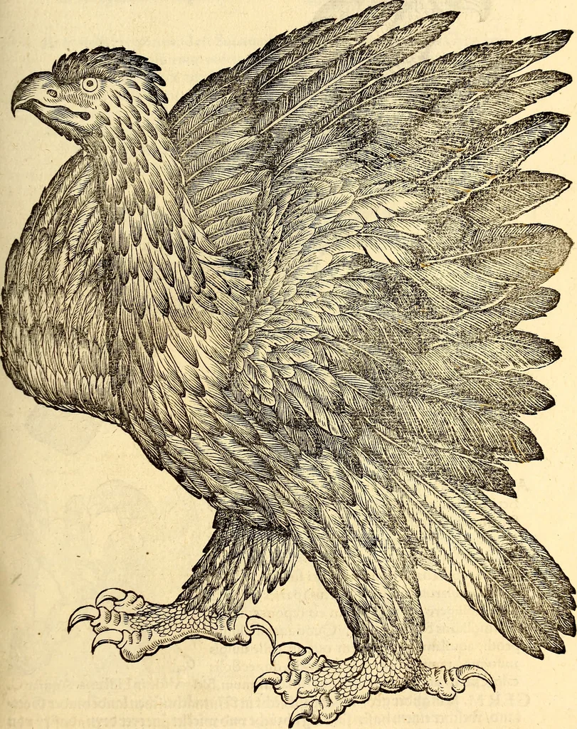 An illustration from Icones animalium quadrupedum uiuiparorum et ouiparorum : quae in Historiae animalium Conradi Gesneri libro I. et II. describuntur, cum nomenclaturis singulorum latinis, graecis, italicis, gallicis, et germanicis plerunque, et aliarum quoque linguarum, certis ordinibus digestae, 1560, leaf 148