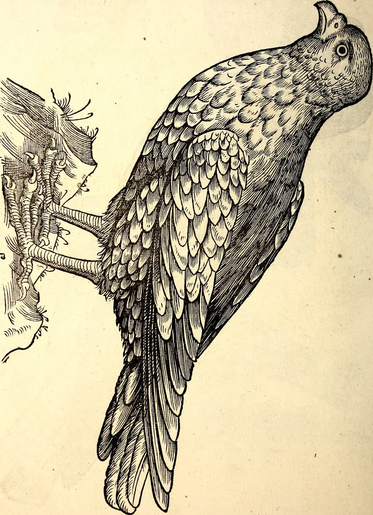 An illustration from Icones animalium quadrupedum uiuiparorum et ouiparorum : quae in Historiae animalium Conradi Gesneri libro I. et II. describuntur, cum nomenclaturis singulorum latinis, graecis, italicis, gallicis, et germanicis plerunque, et aliarum quoque linguarum, certis ordinibus digestae, 1560, leaf 155