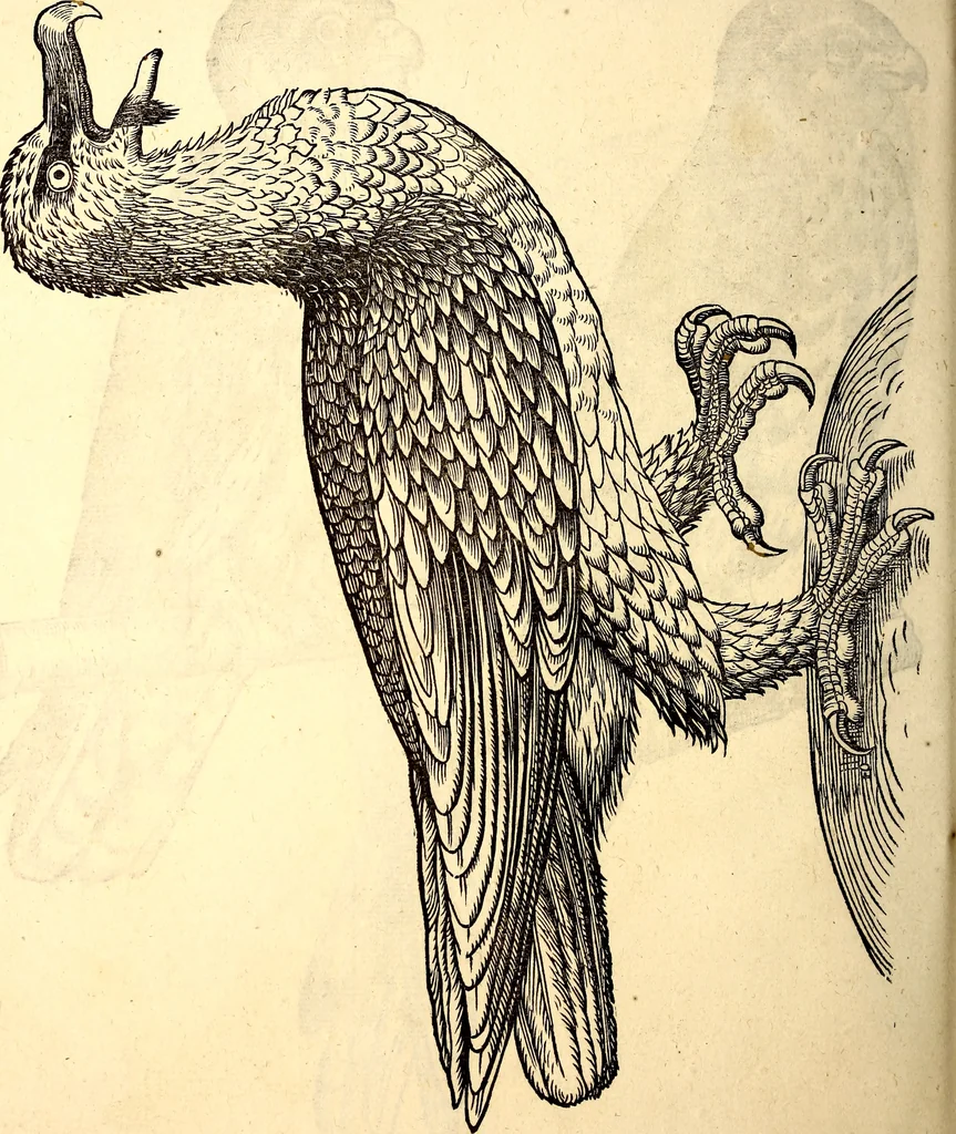 An illustration from Icones animalium quadrupedum uiuiparorum et ouiparorum : quae in Historiae animalium Conradi Gesneri libro I. et II. describuntur, cum nomenclaturis singulorum latinis, graecis, italicis, gallicis, et germanicis plerunque, et aliarum quoque linguarum, certis ordinibus digestae, 1560, leaf 157