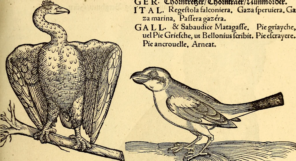 An illustration from Icones animalium quadrupedum uiuiparorum et ouiparorum : quae in Historiae animalium Conradi Gesneri libro I. et II. describuntur, cum nomenclaturis singulorum latinis, graecis, italicis, gallicis, et germanicis plerunque, et aliarum quoque linguarum, certis ordinibus digestae, 1560, leaf 158