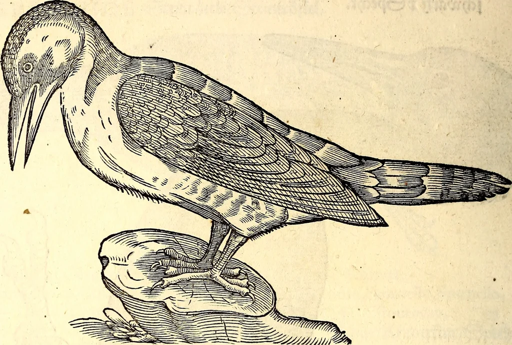 An illustration from Icones animalium quadrupedum uiuiparorum et ouiparorum : quae in Historiae animalium Conradi Gesneri libro I. et II. describuntur, cum nomenclaturis singulorum latinis, graecis, italicis, gallicis, et germanicis plerunque, et aliarum quoque linguarum, certis ordinibus digestae, 1560, leaf 181