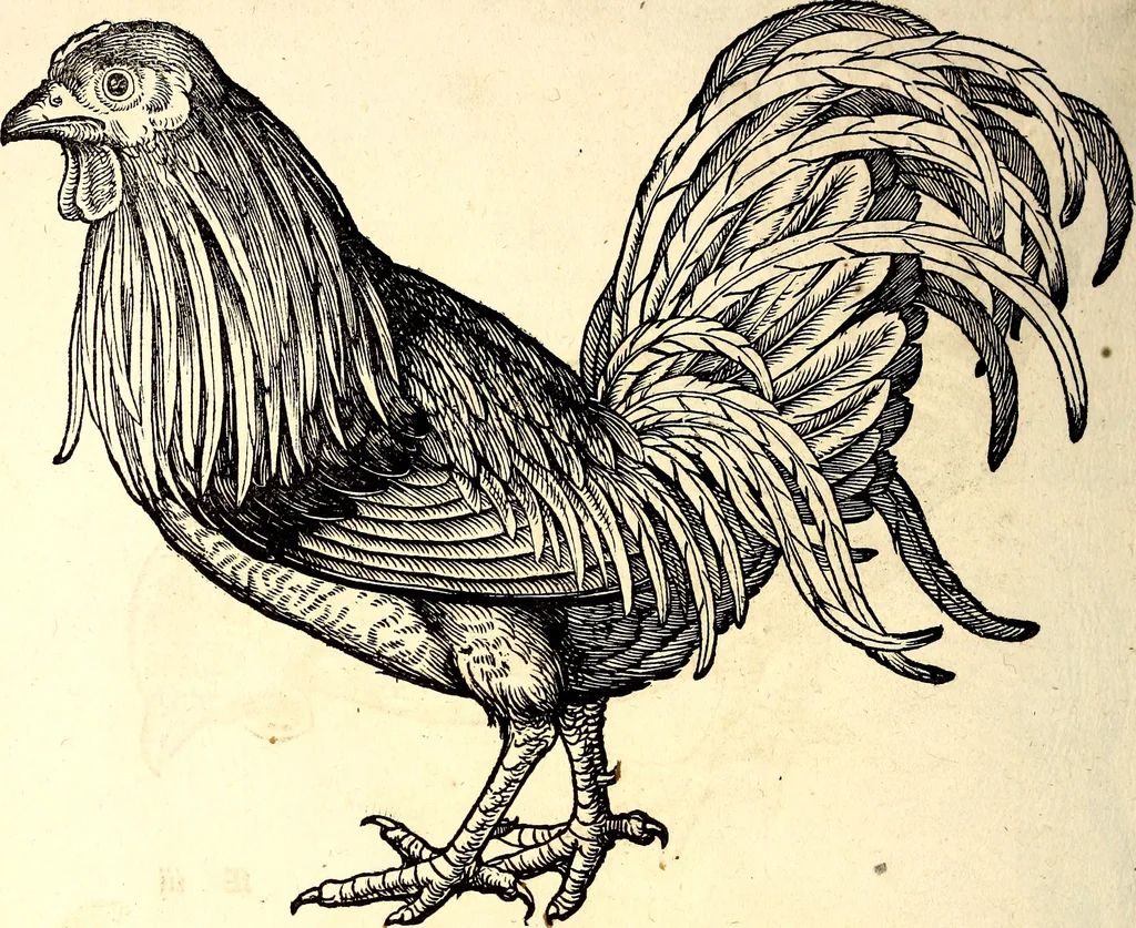 An illustration from Icones animalium quadrupedum uiuiparorum et ouiparorum : quae in Historiae animalium Conradi Gesneri libro I. et II. describuntur, cum nomenclaturis singulorum latinis, graecis, italicis, gallicis, et germanicis plerunque, et aliarum quoque linguarum, certis ordinibus digestae, 1560, leaf 199