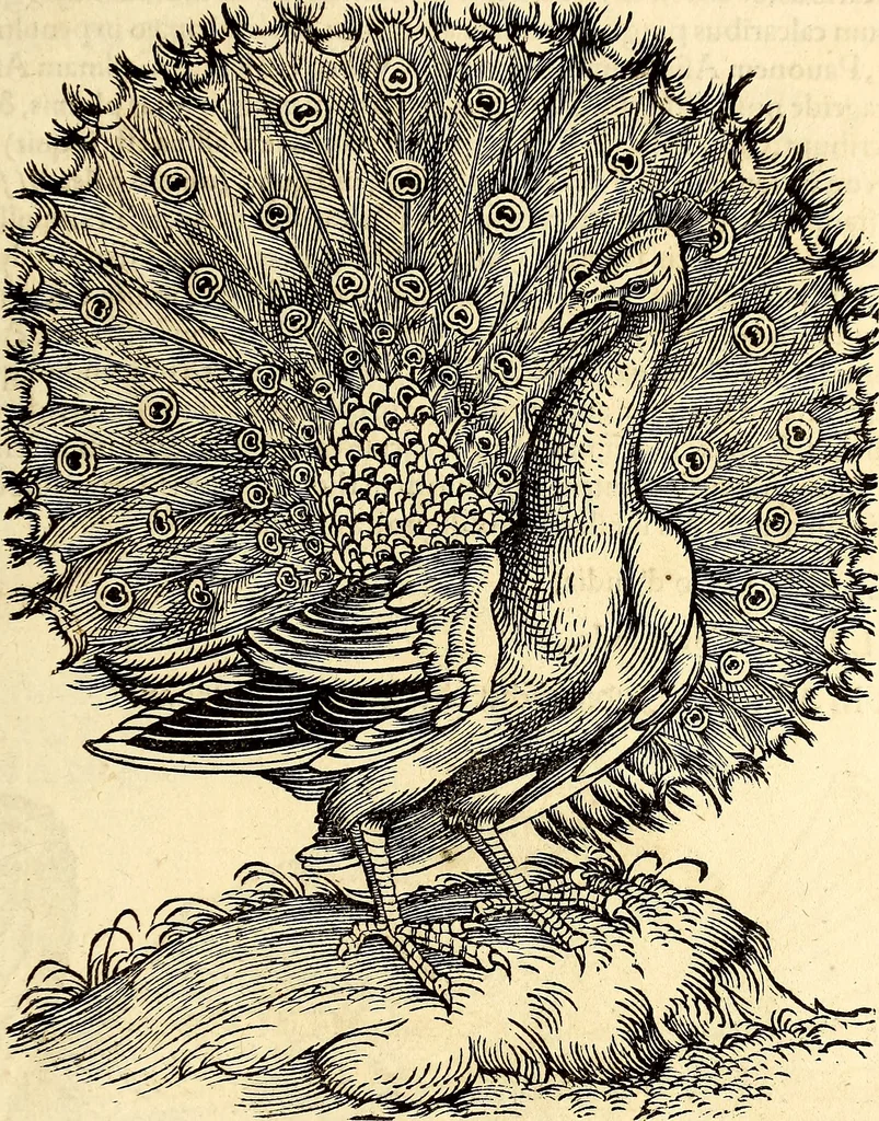 An illustration from Icones animalium quadrupedum uiuiparorum et ouiparorum : quae in Historiae animalium Conradi Gesneri libro I. et II. describuntur, cum nomenclaturis singulorum latinis, graecis, italicis, gallicis, et germanicis plerunque, et aliarum quoque linguarum, certis ordinibus digestae, 1560, leaf 200