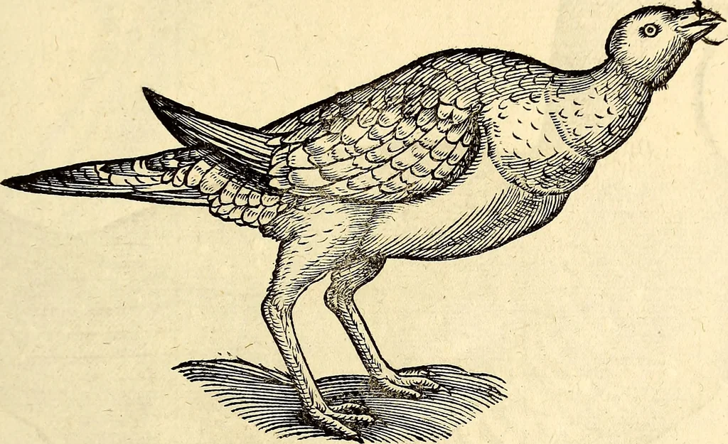 An illustration from Icones animalium quadrupedum uiuiparorum et ouiparorum : quae in Historiae animalium Conradi Gesneri libro I. et II. describuntur, cum nomenclaturis singulorum latinis, graecis, italicis, gallicis, et germanicis plerunque, et aliarum quoque linguarum, certis ordinibus digestae, 1560, leaf 212
