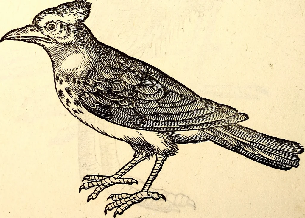 An illustration from Icones animalium quadrupedum uiuiparorum et ouiparorum : quae in Historiae animalium Conradi Gesneri libro I. et II. describuntur, cum nomenclaturis singulorum latinis, graecis, italicis, gallicis, et germanicis plerunque, et aliarum quoque linguarum, certis ordinibus digestae, 1560, leaf 215