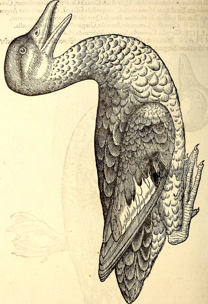 An illustration from Icones animalium quadrupedum uiuiparorum et ouiparorum : quae in Historiae animalium Conradi Gesneri libro I. et II. describuntur, cum nomenclaturis singulorum latinis, graecis, italicis, gallicis, et germanicis plerunque, et aliarum quoque linguarum, certis ordinibus digestae, 1560, leaf 223
