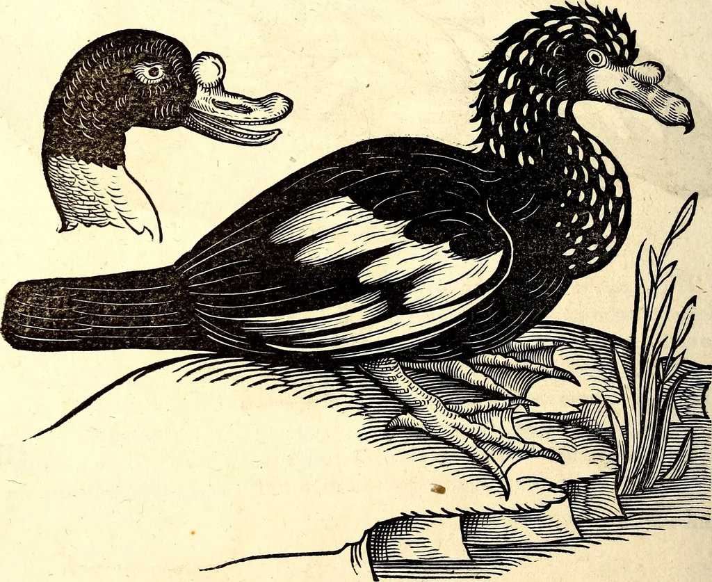 An illustration from Icones animalium quadrupedum uiuiparorum et ouiparorum : quae in Historiae animalium Conradi Gesneri libro I. et II. describuntur, cum nomenclaturis singulorum latinis, graecis, italicis, gallicis, et germanicis plerunque, et aliarum quoque linguarum, certis ordinibus digestae, 1560, leaf 279