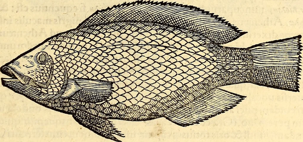 An illustration from Icones animalium quadrupedum uiuiparorum et ouiparorum : quae in Historiae animalium Conradi Gesneri libro I. et II. describuntur, cum nomenclaturis singulorum latinis, graecis, italicis, gallicis, et germanicis plerunque, et aliarum quoque linguarum, certis ordinibus digestae, 1560, leaf 334