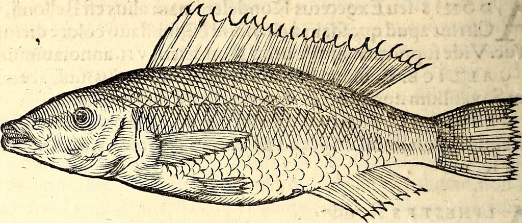 An illustration from Icones animalium quadrupedum uiuiparorum et ouiparorum : quae in Historiae animalium Conradi Gesneri libro I. et II. describuntur, cum nomenclaturis singulorum latinis, graecis, italicis, gallicis, et germanicis plerunque, et aliarum quoque linguarum, certis ordinibus digestae, 1560, leaf 349