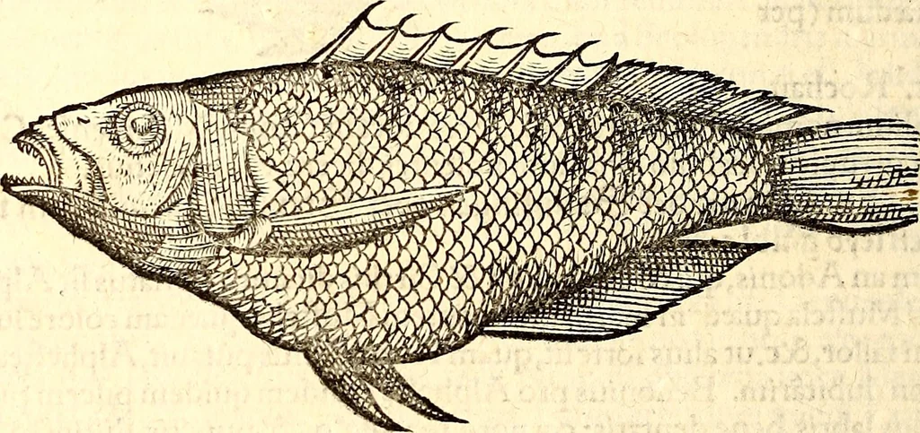 An illustration from Icones animalium quadrupedum uiuiparorum et ouiparorum : quae in Historiae animalium Conradi Gesneri libro I. et II. describuntur, cum nomenclaturis singulorum latinis, graecis, italicis, gallicis, et germanicis plerunque, et aliarum quoque linguarum, certis ordinibus digestae, 1560, leaf 349