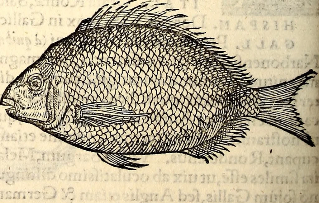 An illustration from Icones animalium quadrupedum uiuiparorum et ouiparorum : quae in Historiae animalium Conradi Gesneri libro I. et II. describuntur, cum nomenclaturis singulorum latinis, graecis, italicis, gallicis, et germanicis plerunque, et aliarum quoque linguarum, certis ordinibus digestae, 1560, leaf 363