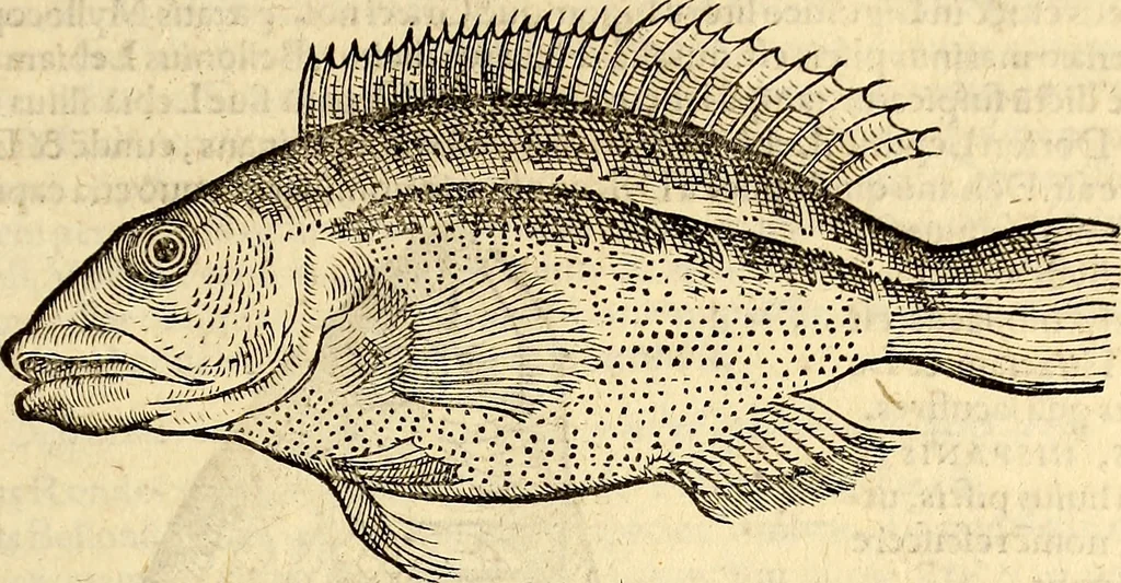 An illustration from Icones animalium quadrupedum uiuiparorum et ouiparorum : quae in Historiae animalium Conradi Gesneri libro I. et II. describuntur, cum nomenclaturis singulorum latinis, graecis, italicis, gallicis, et germanicis plerunque, et aliarum quoque linguarum, certis ordinibus digestae, 1560, leaf 372