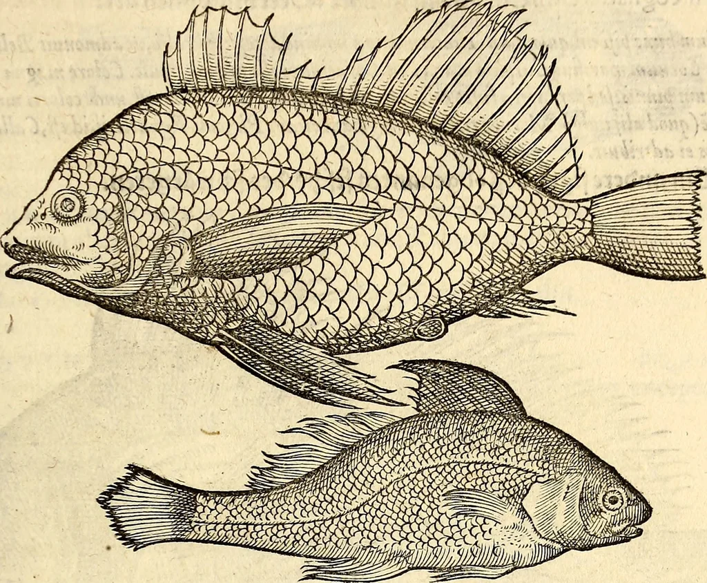 An illustration from Icones animalium quadrupedum uiuiparorum et ouiparorum : quae in Historiae animalium Conradi Gesneri libro I. et II. describuntur, cum nomenclaturis singulorum latinis, graecis, italicis, gallicis, et germanicis plerunque, et aliarum quoque linguarum, certis ordinibus digestae, 1560, leaf 376
