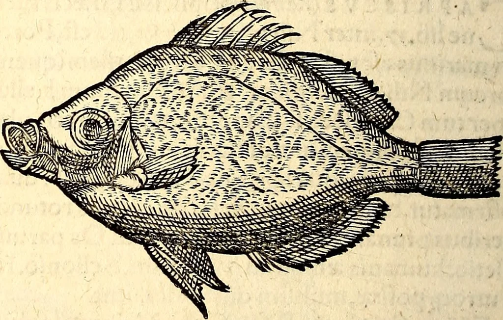 An illustration from Icones animalium quadrupedum uiuiparorum et ouiparorum : quae in Historiae animalium Conradi Gesneri libro I. et II. describuntur, cum nomenclaturis singulorum latinis, graecis, italicis, gallicis, et germanicis plerunque, et aliarum quoque linguarum, certis ordinibus digestae, 1560, leaf 379