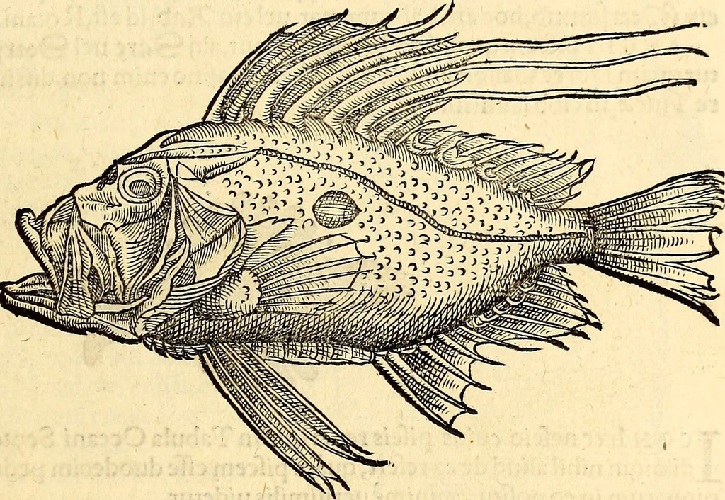An illustration from Icones animalium quadrupedum uiuiparorum et ouiparorum : quae in Historiae animalium Conradi Gesneri libro I. et II. describuntur, cum nomenclaturis singulorum latinis, graecis, italicis, gallicis, et germanicis plerunque, et aliarum quoque linguarum, certis ordinibus digestae, 1560, leaf 384