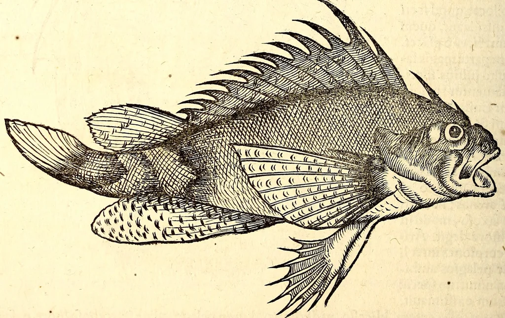 An illustration from Icones animalium quadrupedum uiuiparorum et ouiparorum : quae in Historiae animalium Conradi Gesneri libro I. et II. describuntur, cum nomenclaturis singulorum latinis, graecis, italicis, gallicis, et germanicis plerunque, et aliarum quoque linguarum, certis ordinibus digestae, 1560, leaf 407