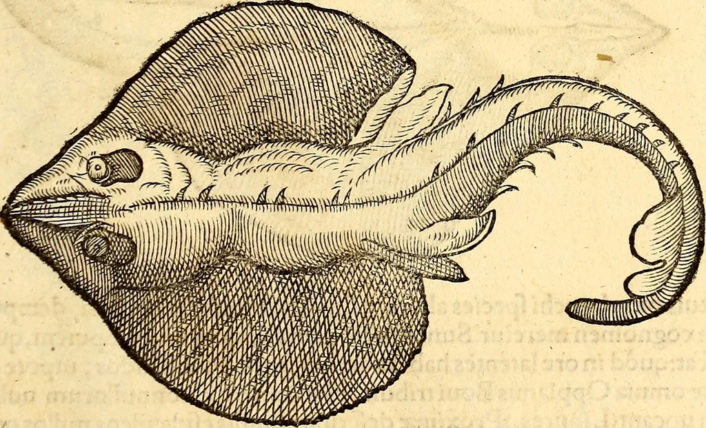 An illustration from Icones animalium quadrupedum uiuiparorum et ouiparorum : quae in Historiae animalium Conradi Gesneri libro I. et II. describuntur, cum nomenclaturis singulorum latinis, graecis, italicis, gallicis, et germanicis plerunque, et aliarum quoque linguarum, certis ordinibus digestae, 1560, leaf 450