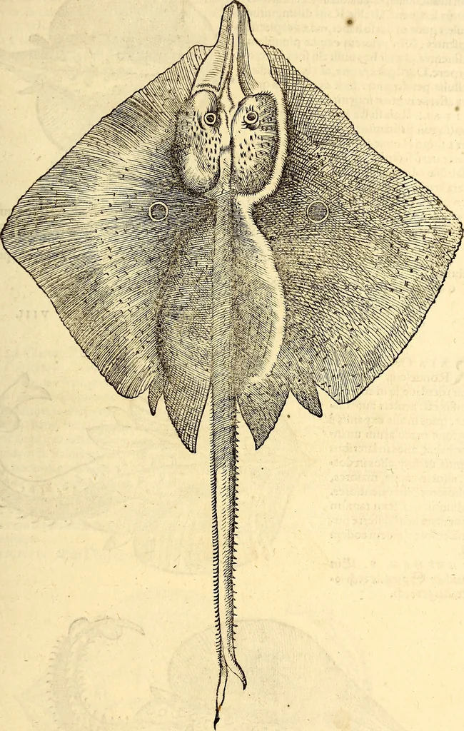 An illustration from Icones animalium quadrupedum uiuiparorum et ouiparorum : quae in Historiae animalium Conradi Gesneri libro I. et II. describuntur, cum nomenclaturis singulorum latinis, graecis, italicis, gallicis, et germanicis plerunque, et aliarum quoque linguarum, certis ordinibus digestae, 1560, leaf 454