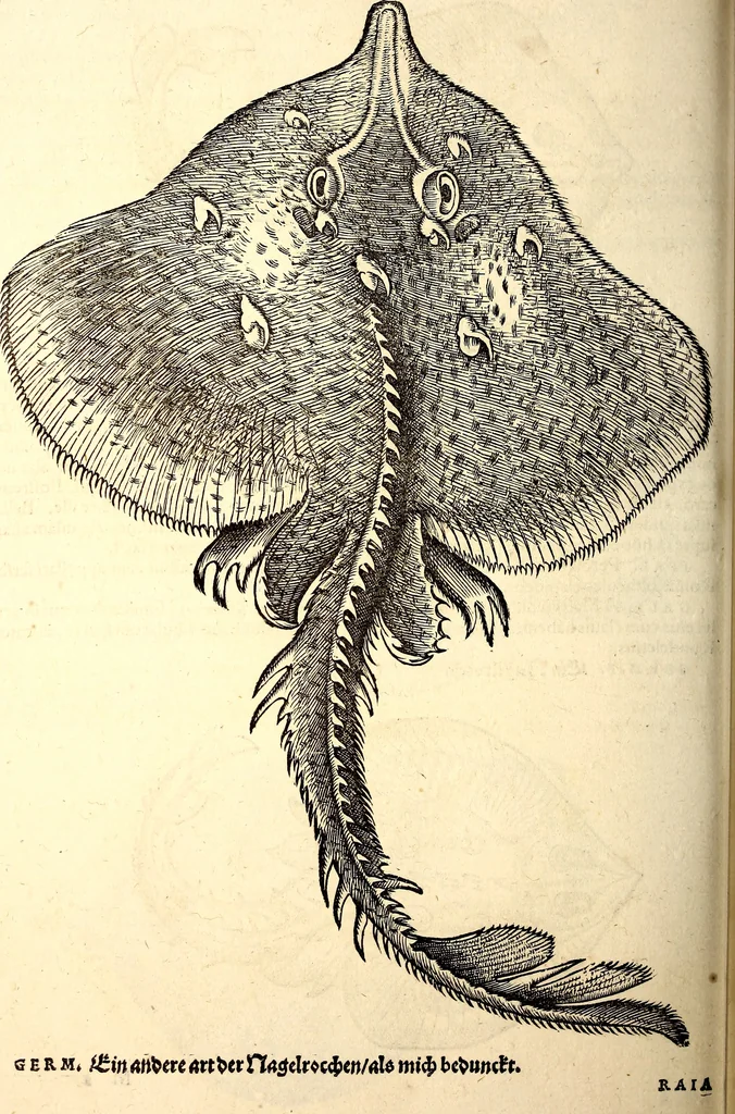 An illustration from Icones animalium quadrupedum uiuiparorum et ouiparorum : quae in Historiae animalium Conradi Gesneri libro I. et II. describuntur, cum nomenclaturis singulorum latinis, graecis, italicis, gallicis, et germanicis plerunque, et aliarum quoque linguarum, certis ordinibus digestae, 1560, leaf 457