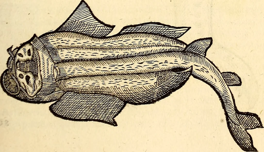 An illustration from Icones animalium quadrupedum uiuiparorum et ouiparorum : quae in Historiae animalium Conradi Gesneri libro I. et II. describuntur, cum nomenclaturis singulorum latinis, graecis, italicis, gallicis, et germanicis plerunque, et aliarum quoque linguarum, certis ordinibus digestae, 1560, leaf 460