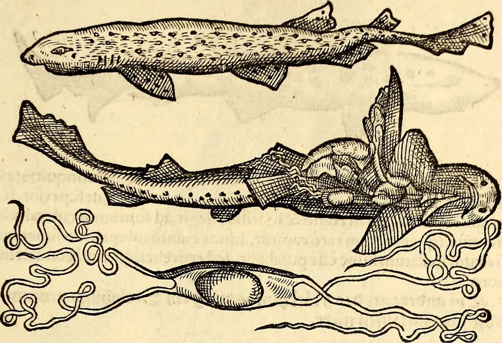 An illustration from Icones animalium quadrupedum uiuiparorum et ouiparorum : quae in Historiae animalium Conradi Gesneri libro I. et II. describuntur, cum nomenclaturis singulorum latinis, graecis, italicis, gallicis, et germanicis plerunque, et aliarum quoque linguarum, certis ordinibus digestae, 1560, leaf 466