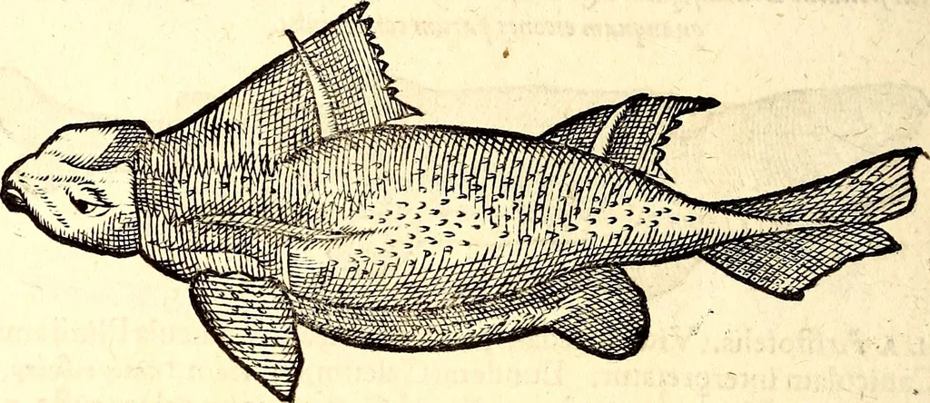 An illustration from Icones animalium quadrupedum uiuiparorum et ouiparorum : quae in Historiae animalium Conradi Gesneri libro I. et II. describuntur, cum nomenclaturis singulorum latinis, graecis, italicis, gallicis, et germanicis plerunque, et aliarum quoque linguarum, certis ordinibus digestae, 1560, leaf 467