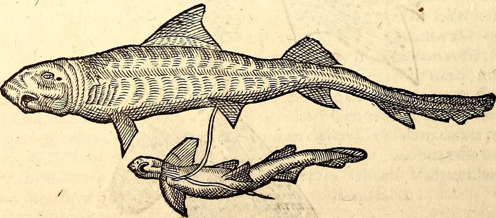 An illustration from Icones animalium quadrupedum uiuiparorum et ouiparorum : quae in Historiae animalium Conradi Gesneri libro I. et II. describuntur, cum nomenclaturis singulorum latinis, graecis, italicis, gallicis, et germanicis plerunque, et aliarum quoque linguarum, certis ordinibus digestae, 1560, leaf 469
